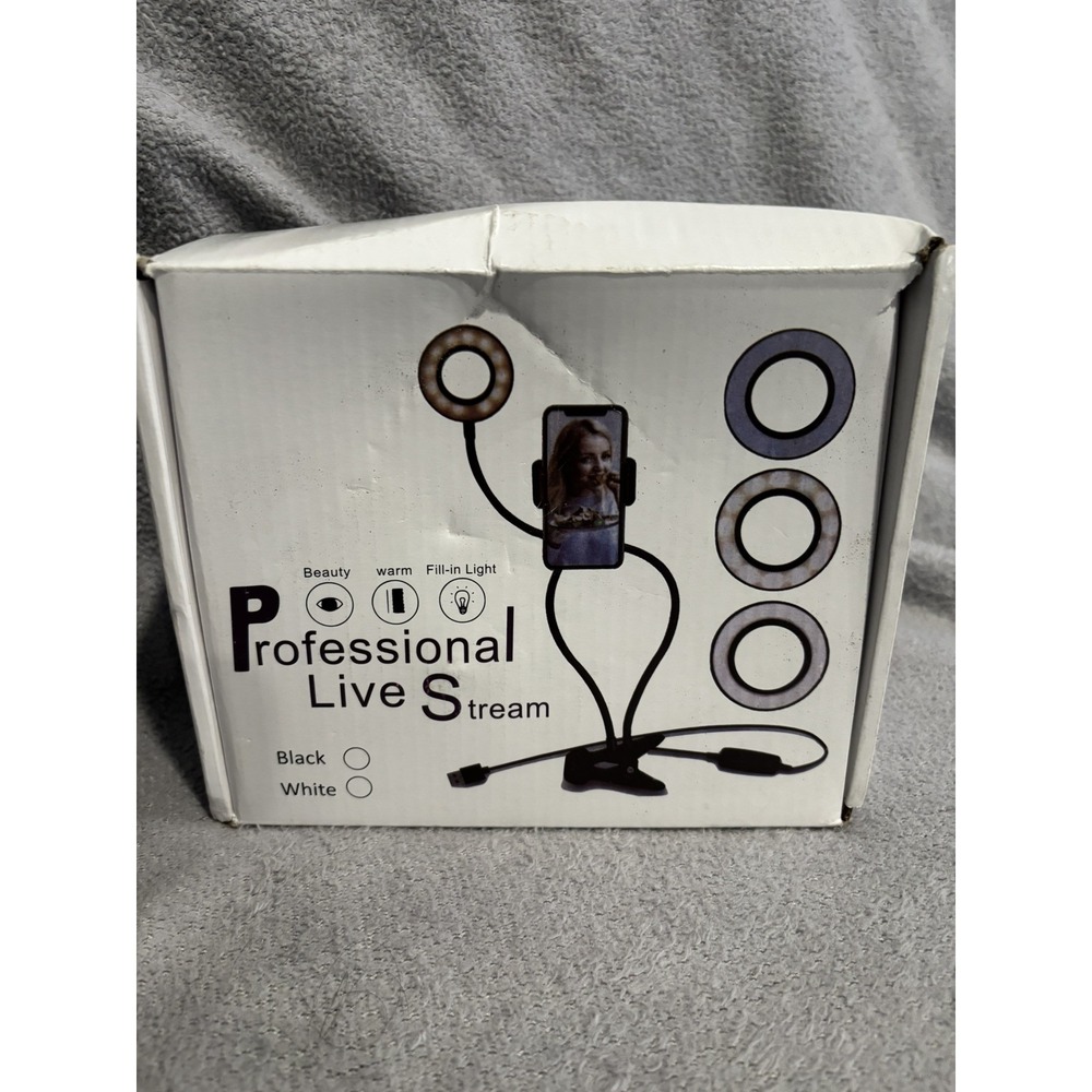Professional‎ Live Stream LED Light and Phone Holder